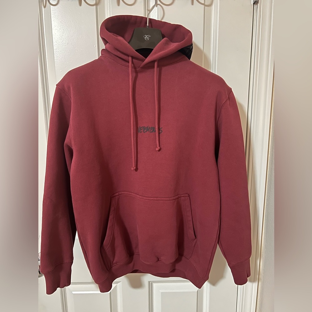 Unisex Vetements Logo Label Hoodie - Picture 4 of 12